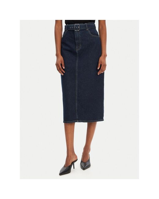 HUGO Blue Jeansrock Gatje_2 50541495 Regular Fit