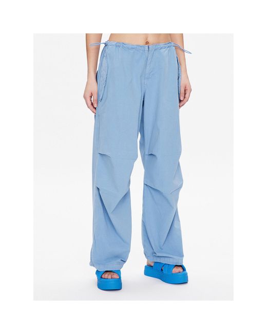BDG Blue Stoffhose Bdg Baggy Cargo 76475391 Relaxed Fit