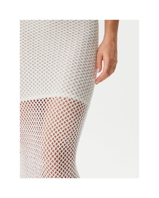 Guess White Sommerkleid E5Gk07 Z3N30 Regular Fit