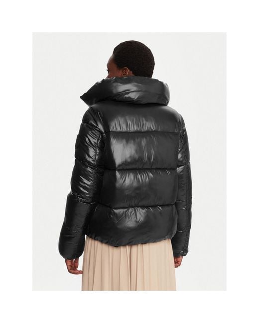 Save The Duck Black Winterjacke D39370W Love21 Regular Fit
