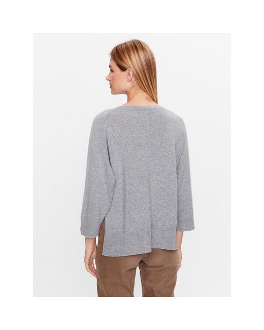 Weekend by Maxmara Gray Pullover Alce 23536601 Regular Fit