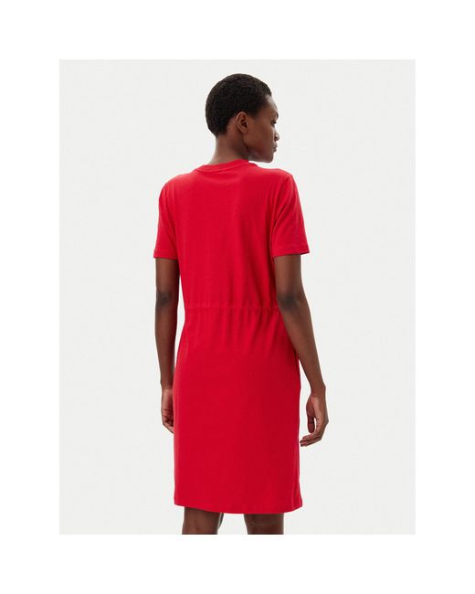 Tommy Hilfiger Red Kleid Für Den Alltag Ww0Ww45529 Regular Fit