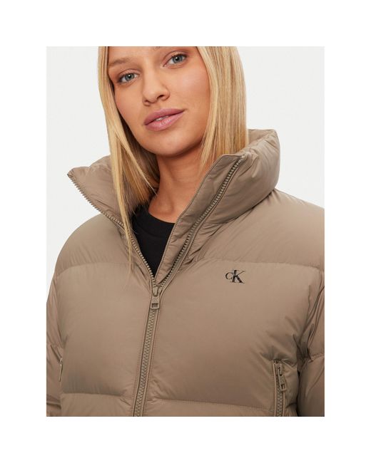 Calvin Klein Natural Daunenjacke J20J223577 Relaxed Fit
