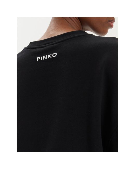 Pinko Black Sweatshirt Ceresole 1 103631 A1Xe Relaxed Fit