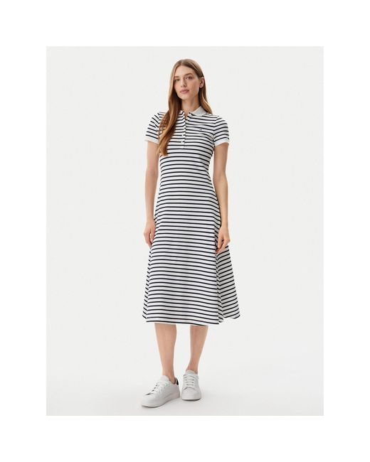 Tommy Hilfiger Blue Kleid Für Den Alltag Dw0Dw20383 Regular Fit