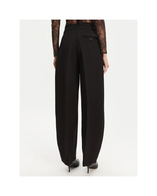 Jacquemus Black Stoffhose Le Pantalon Ovalo 24E241Pa0791718 990 Regular Fit