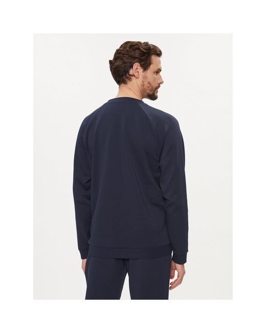 HUGO Sweatshirt Patch 50510535 Relaxed Fit in Blue für Herren