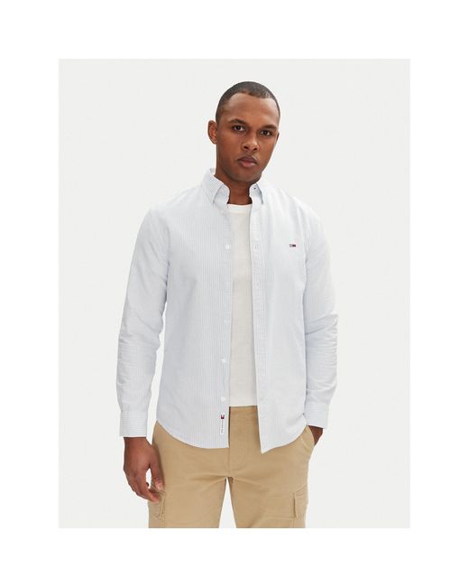 Tommy Hilfiger Hemd Dm0Dm20668 Slim Fit in White für Herren