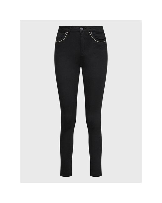 Morgan Black Jeans 222-Pizzy Slim Fit