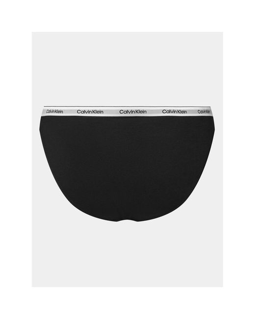 Calvin Klein Black 2Er-Set Klassische Damenslips 000Qd5208E