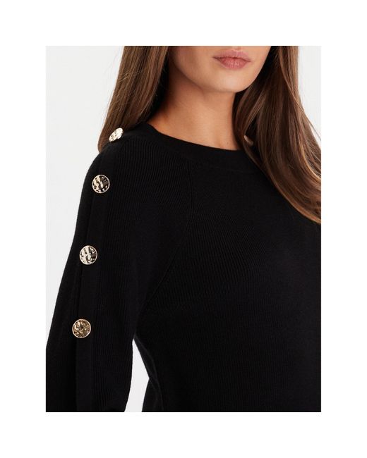 Morgan Black Pullover 252-Mtecna Regular Fit
