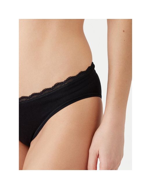 Triumph Black 2Er-Set Klassische Damenslips Feel Of Cotton 10225045