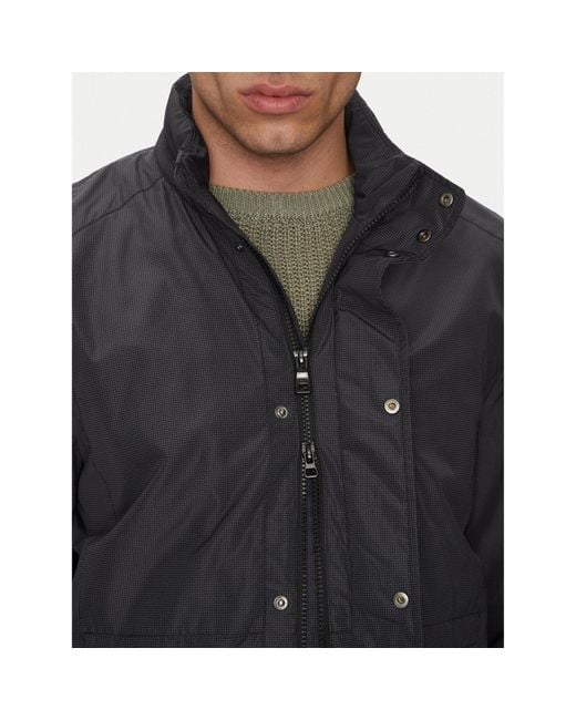 Geox Übergangsjacke Vincit M5522G T3205 F9137 Regular Fit in Black für Herren