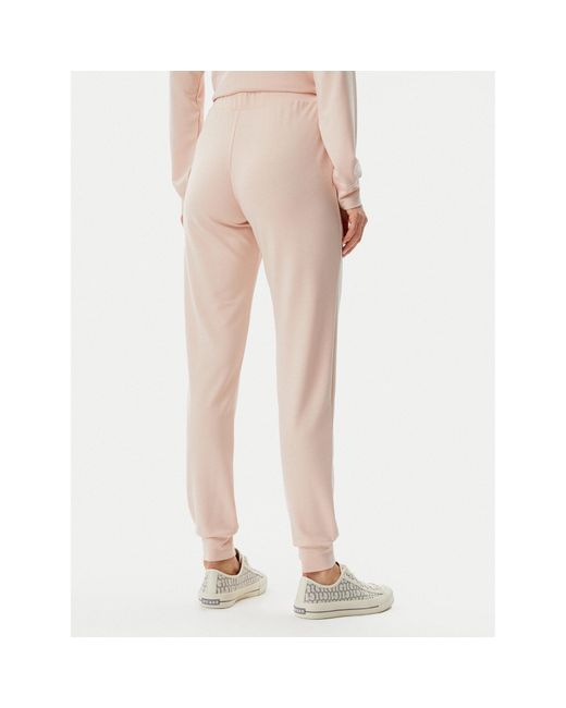 Guess Pink Stoffhose O5Gb05 Kcqp2 Regular Fit