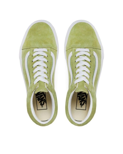 Vans Green Sneakers Aus Stoff Old Skool Vn0005Ufbyy1 Grün