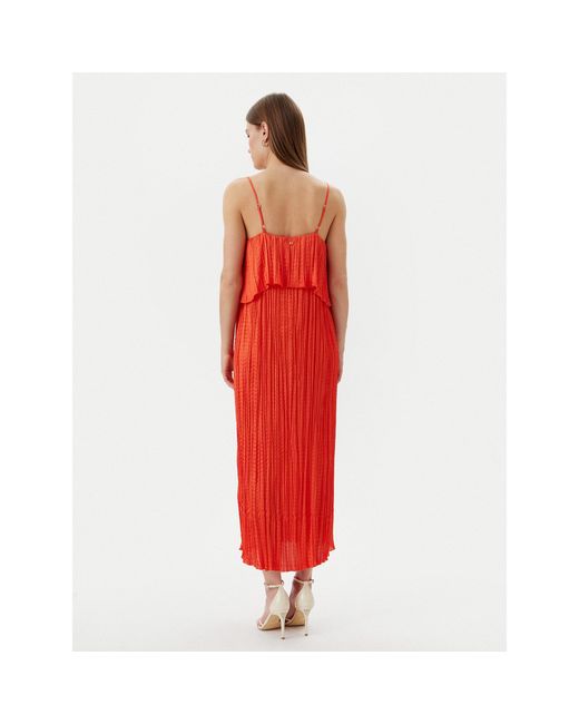 Lola Casademunt Red Sommerkleid Ms2516003 Regular Fit