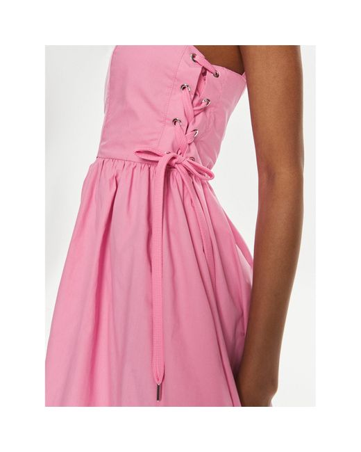 Pinko Pink Sommerkleid Amazonia 103566 A1Wp Regular Fit