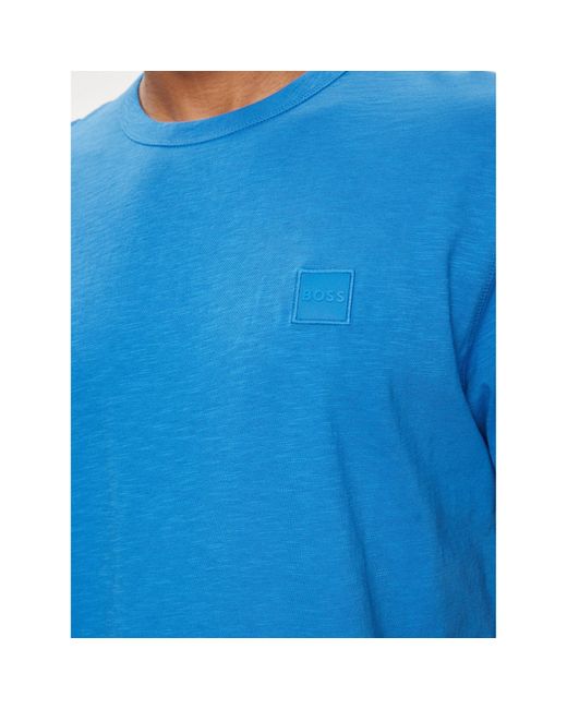 Boss T-Shirt Tegood 50478771 Regular Fit in Blue für Herren
