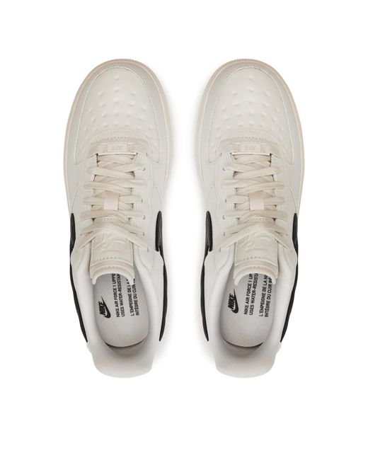 Nike White Sneakers Air Force 1 '07 Fv1182 001 Weiß