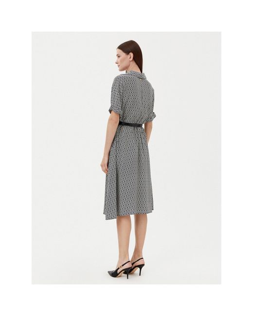 Fracomina Gray Kleid Für Den Alltag Fr25Sd2012W413O9 Regular Fit