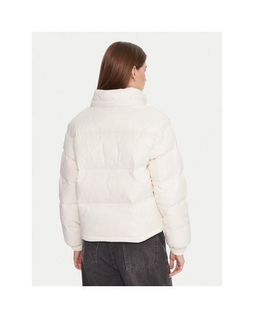 Calvin Klein White Daunenjacke Essential Lv047D501G Relaxed Fit
