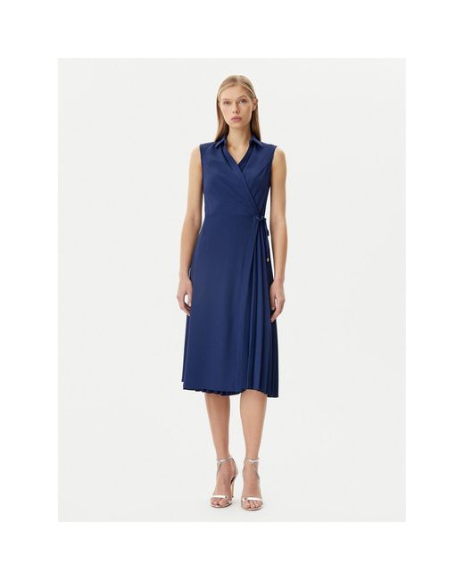 Rinascimento Blue Hemdkleid Cfc0122479003 Regular Fit