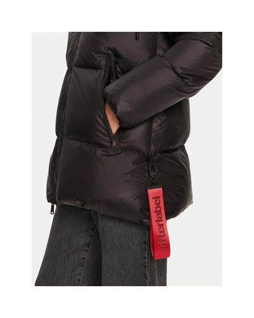 AFTER LABEL Black Daunenjacke Vienna A00029 Regular Fit