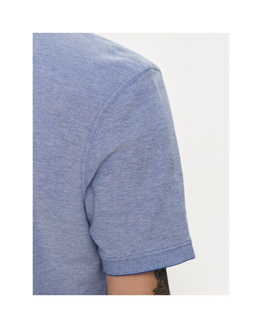 Wrangler Polohemd Refined 112350391 Regular Fit in Blue für Herren
