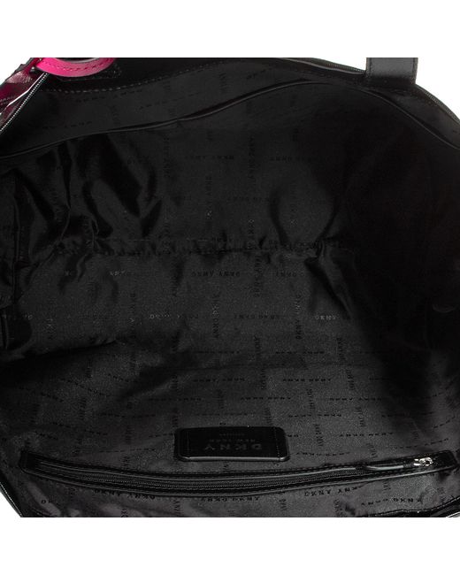 DKNY Black Handtasche zoe-tote r01aeh41 blk/wht blw