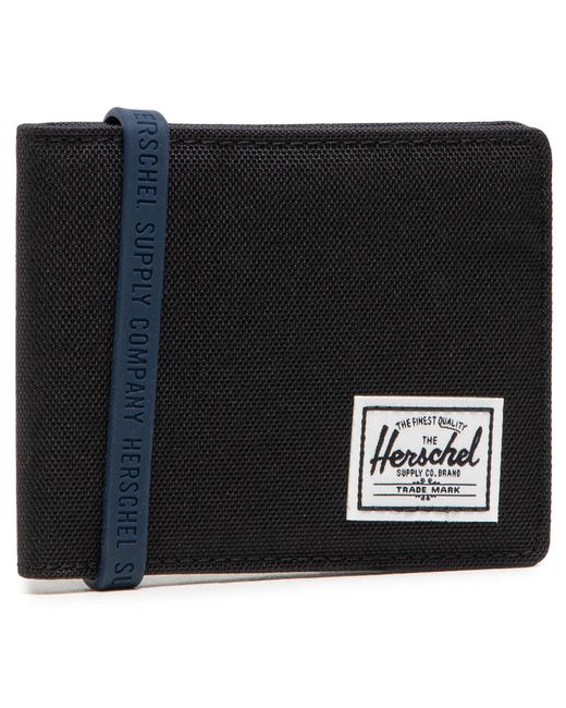 Herschel Supply Co. Große Herren Geldbörse Roy + 10363-00165 in Black für Herren