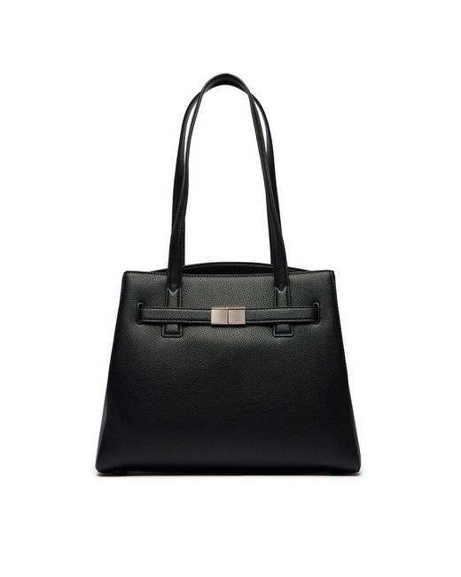 DKNY Black Handtasche paxton tote r41aac74 blk/gold bgd