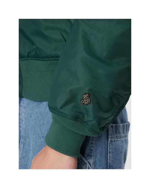 Schott Nyc Bomberjacke Sporting Oversize in Green für Herren