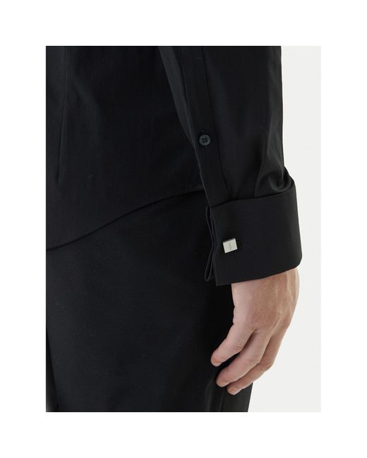 Calvin Klein Hemd Lv019Eu063 Slim Fit in Black für Herren