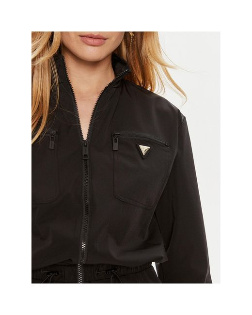 Guess Black Kleid Für Den Alltag Aurelie V4Yk01 Wg982 Regular Fit