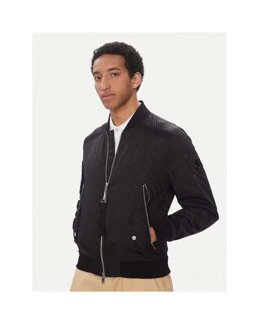 Moose Knuckles Bomberjacke Courville M14Mb003H Regular Fit in Black für Herren
