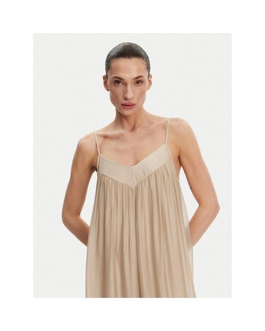 ViCOLO Natural Jumpsuit Td0588 Relaxed Fit