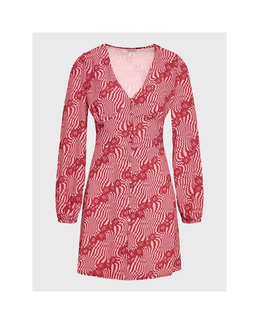 Glamorous Pink Kleid Für Den Alltag Tm0157A Regular Fit