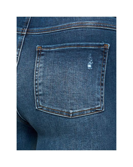 Spanx Blue Jeans Distressed 20203R Skinny Fit