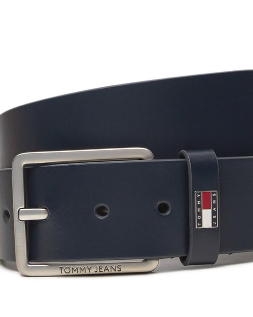 Tommy Hilfiger Herrengürtel Tjm Flag Leather 4.0 Am0Am12420 in Blue für Herren
