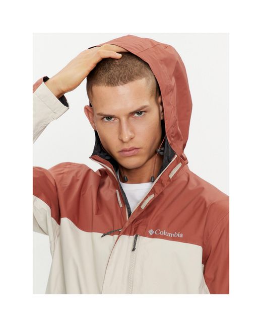 Columbia Regenjacke Pouring Adventure Ii 1760061 Regular Fit in Red für Herren