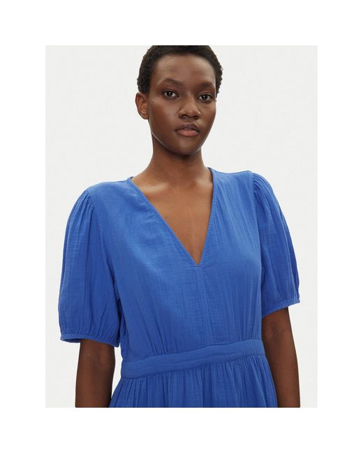 Gap Blue Kleid Für Den Alltag 717787-00 Regular Fit