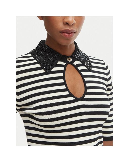 Lola Casademunt Black Bluse Ls2615114 Regular Fit