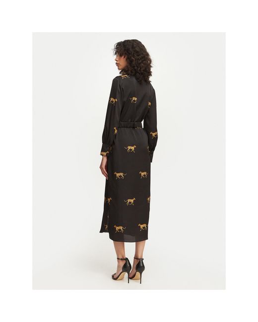 Lola Casademunt Black Hemdkleid Ls2616091 Regular Fit
