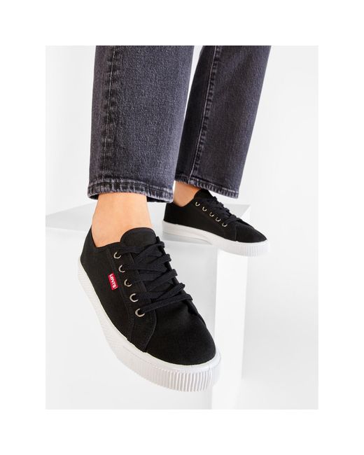 Levi's Black Sneakers Aus Stoff 225849-1733-59