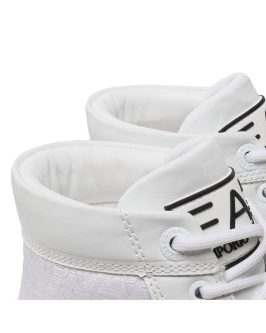 EA7 Sneakers Aus Stoff X8Z037 Xk294 D611 Weiß in White für Herren