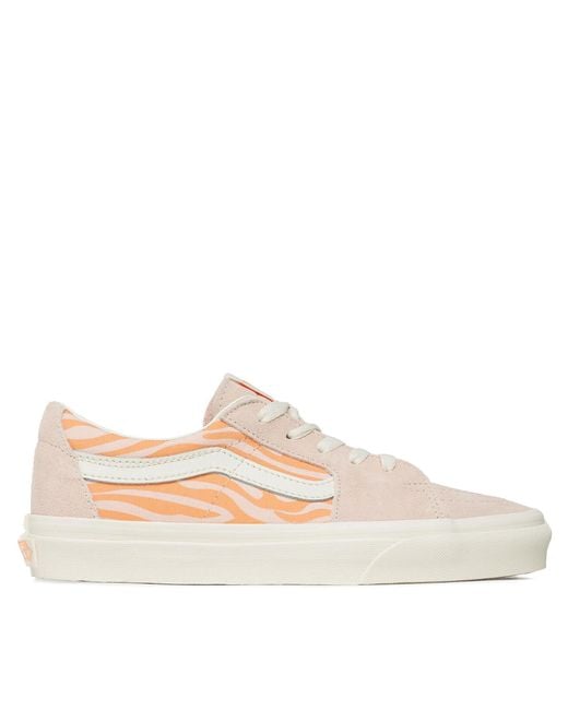 Vans Pink Sneakers Aus Stoff Sk8-Low Vn0A5Kxdbm01