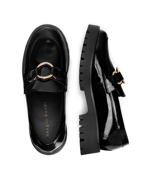 Sergio Bardi Black Slipper Arc-E1091-01Sb