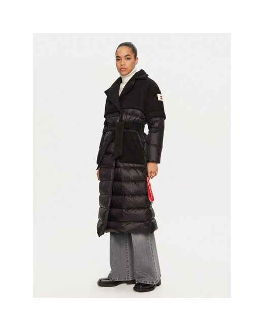AFTER LABEL Black Daunenjacke Anversa A00060 Regular Fit