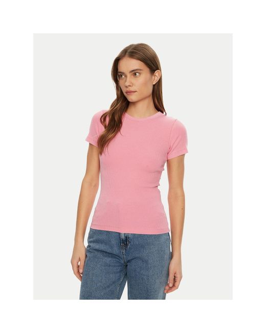 JJXX Red T-Shirt Frankie 12239962 Slim Fit