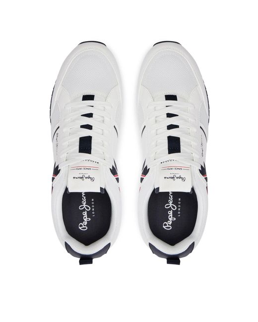 Pepe Jeans Sneakers Dublin Brand Pms40009 Weiß in White für Herren